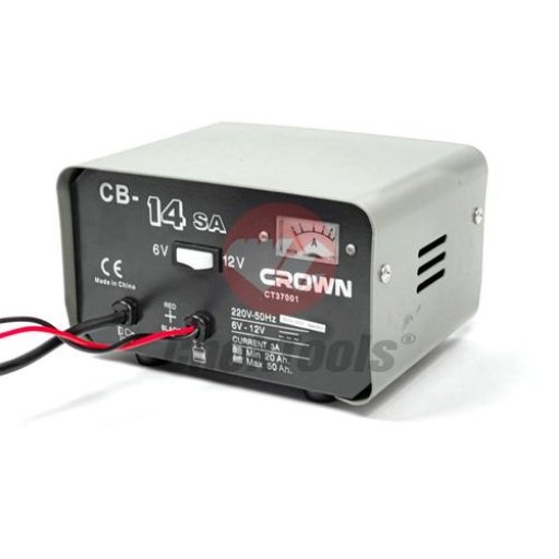 Crown Chargeur Batterie Auto MOTO 6V-12v 65w PROFESSIONAL