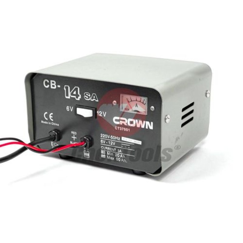 Crown Chargeur Batterie Auto MOTO 6V-12v 65w PROFESSIONAL