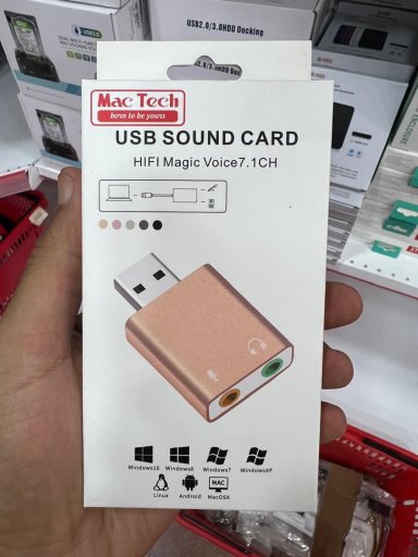 usb sound card MAC TECH