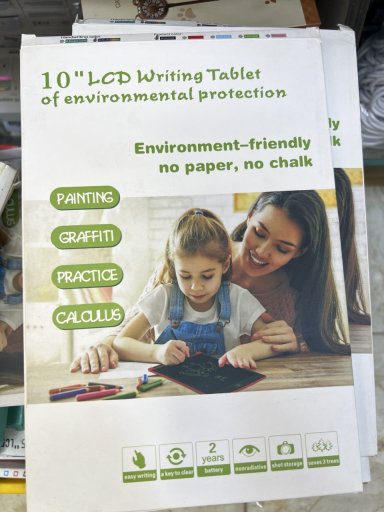 لوحة رسم وكتابة إلكترونية 8.5" مع قلم كتابة ذكي لتعليم أطفالك بسهولة Tablette D’écriture LCD 8.5 Pouces Pour Enfants