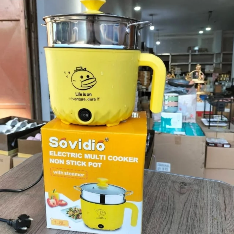 Cuiseur À Vapeur 600w 1.6L Sovidio SD-18