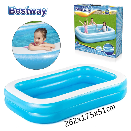Piscine Gonflable Pour Enfants 262x175x51cm Bestway 54006