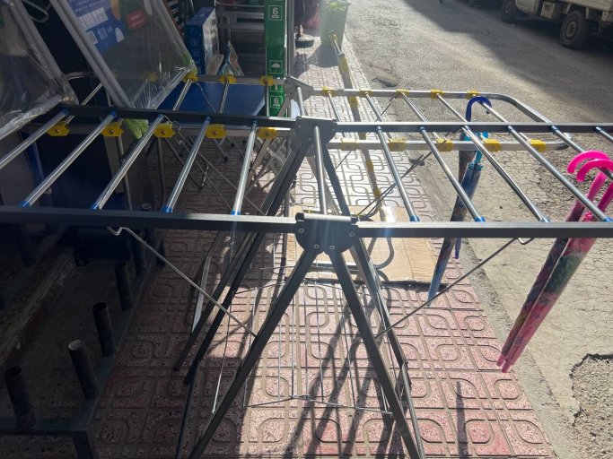 مجفف ملابس كبير وقابل للطي