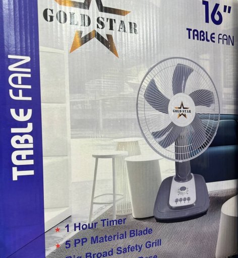 GOLD STAR مروحة مكتب 