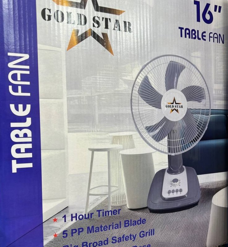 GOLD STAR مروحة مكتب 