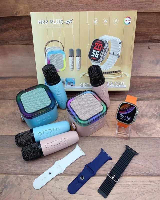 H83 plus smart watch + speaker combination 