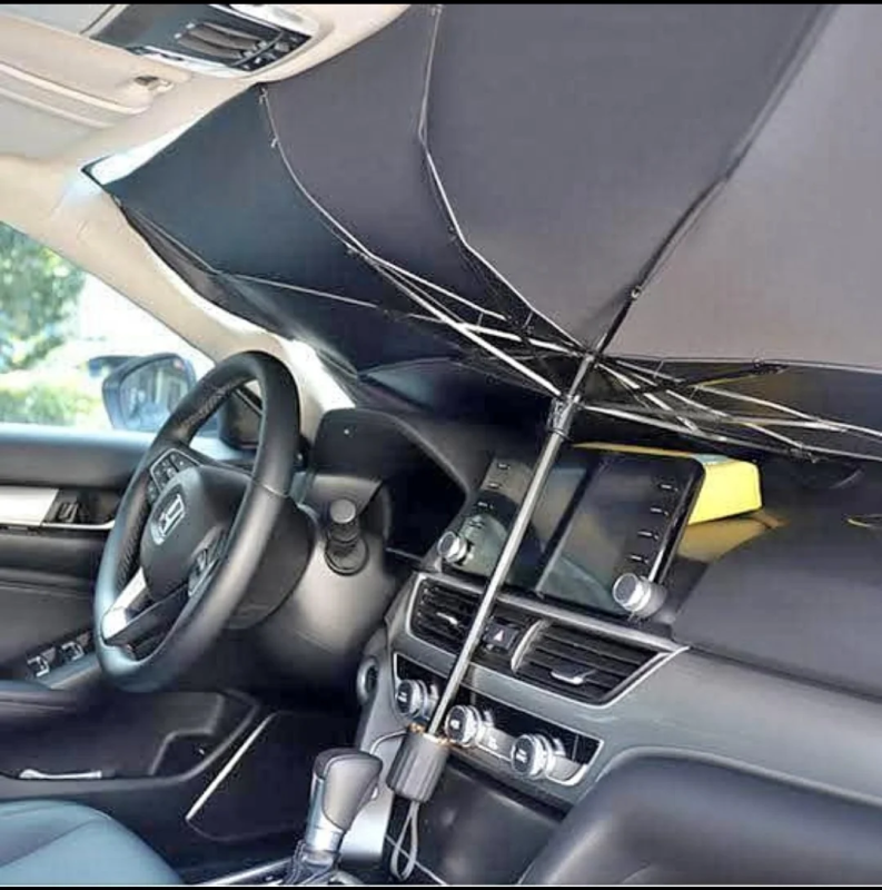 مظلة زجاج السيارة الأمامي