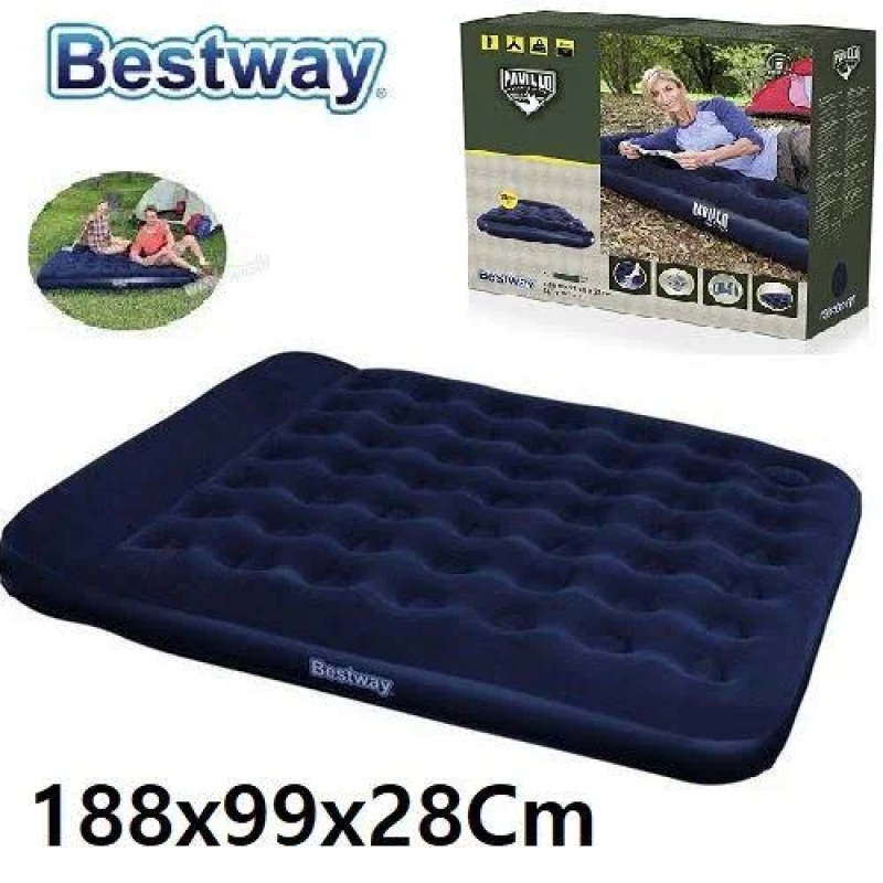 Matelas Gonflable Avec Pompe À Pied Intégrée Pavillo Bestway 67224