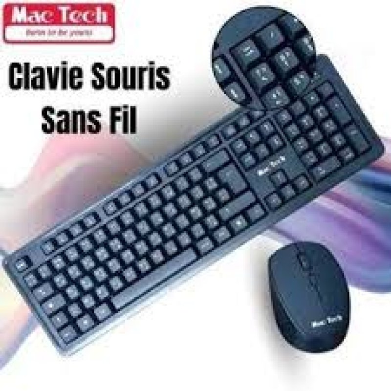 Claviers d'Ordinateur + souris mac tech  