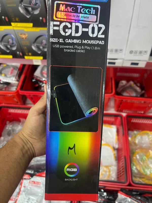 tapis de souris rgb gamer