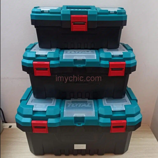 Boites A Outils 3Pcs Vides En Plastique TOTAL TPBXK0031