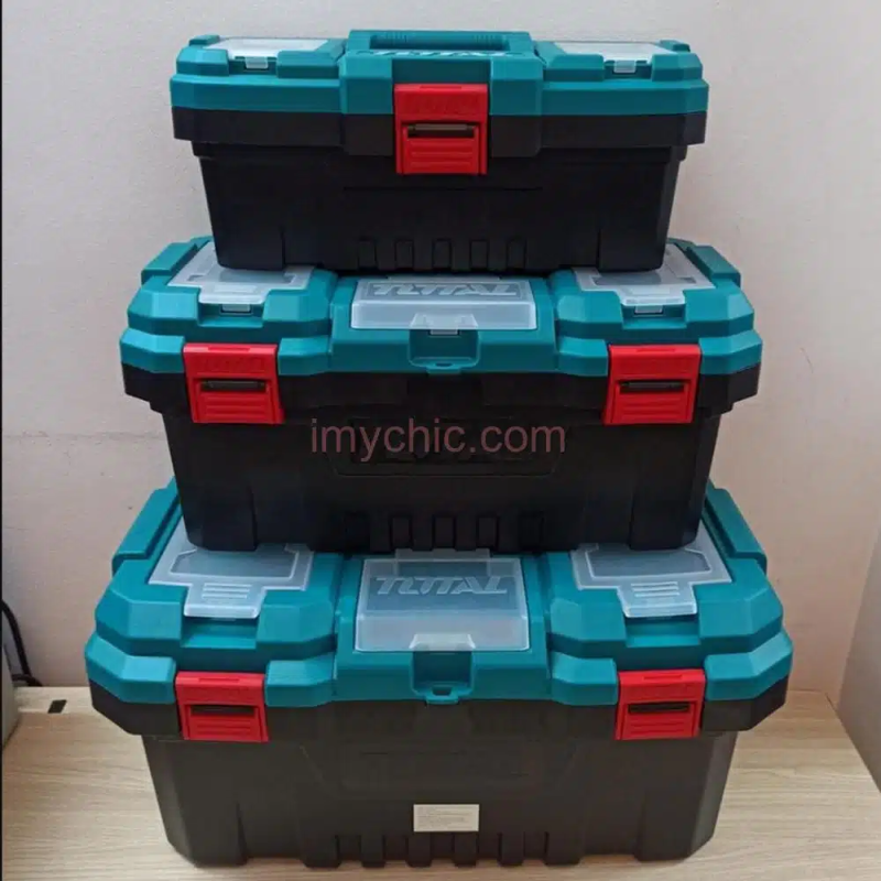 Boites A Outils 3Pcs Vides En Plastique TOTAL TPBXK0031