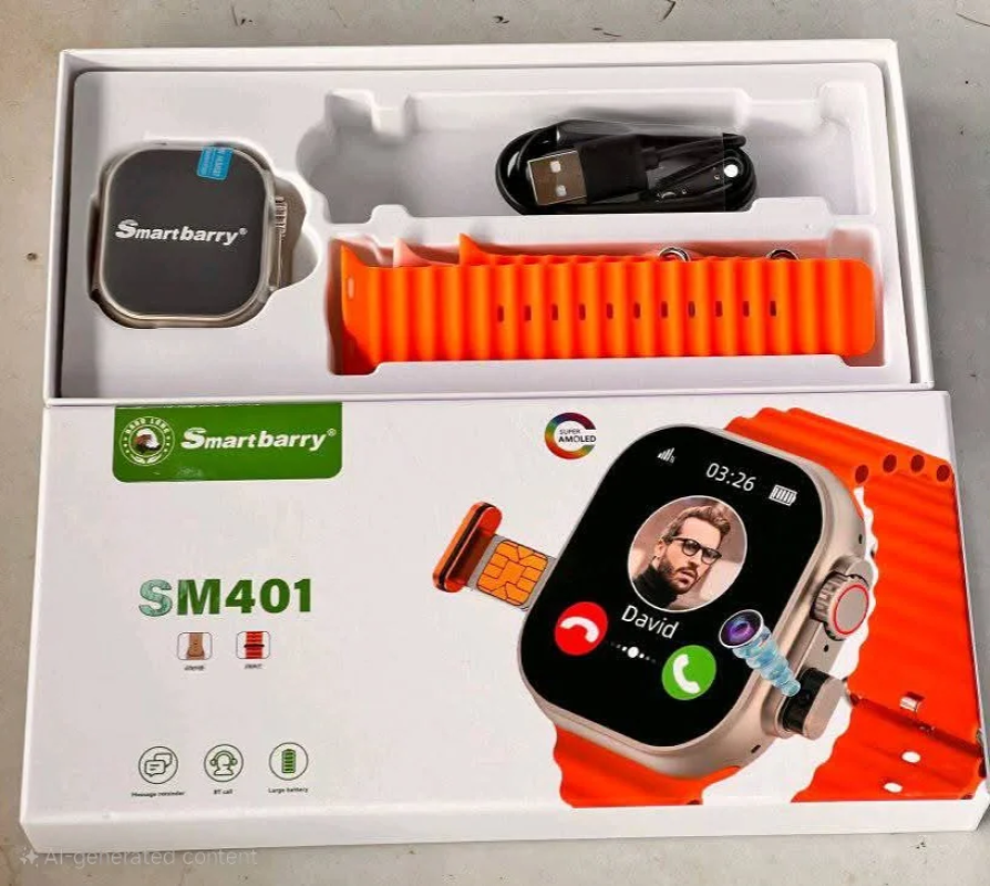 ساعة ذكية Smartbarry SM401