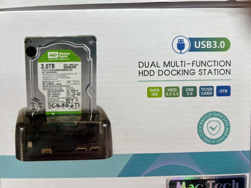 USB MULTI FUNCTION HDD DOCKING STATION