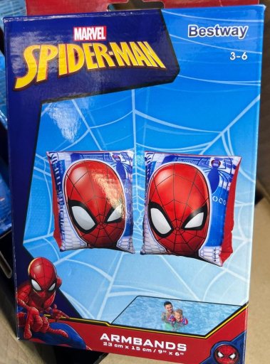 Brassards de Natation Gonflables Bestway Spider-Man 98001 pour Enfants - أكمام السباحة للأطفال سبايدرمان