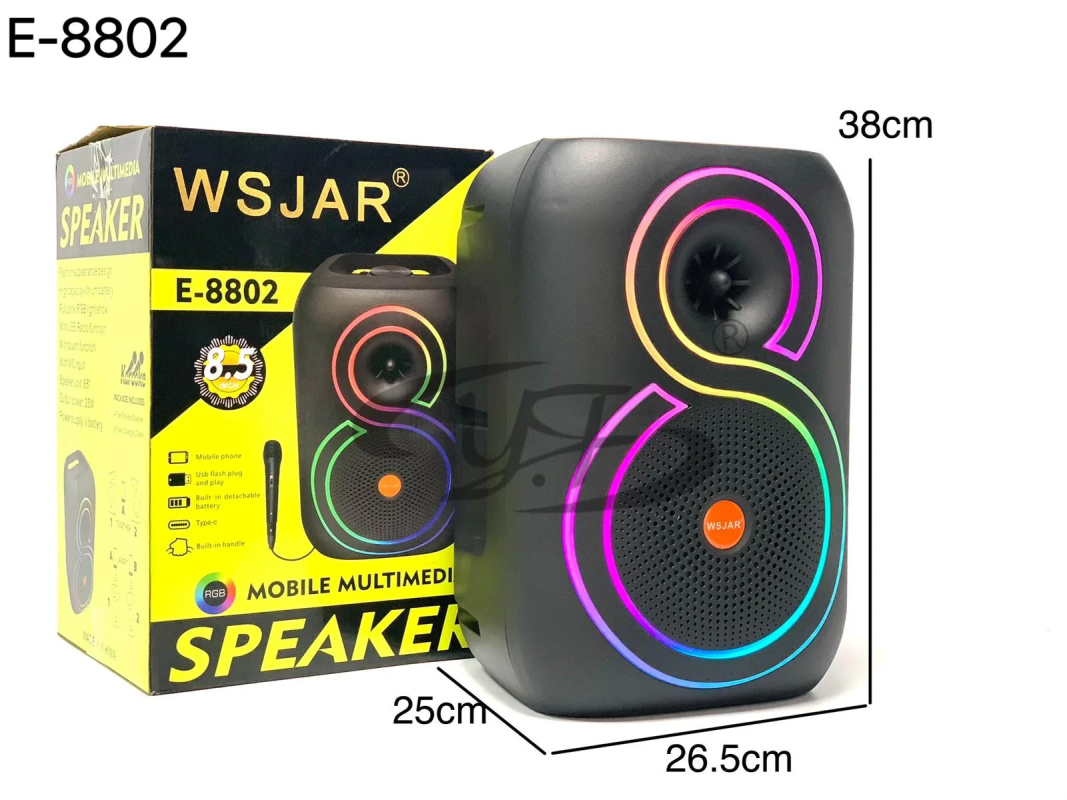BAFFS AVEC MICROPHONE 8802