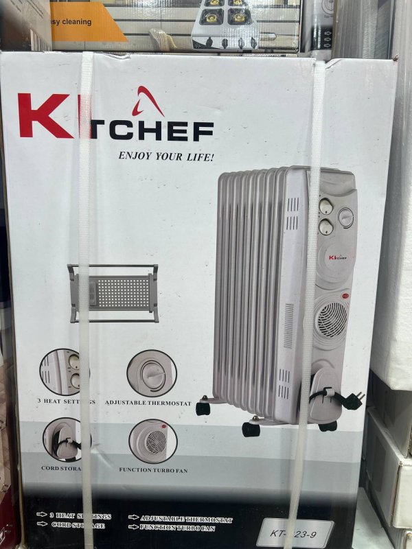 Bain d'huile Kitchef 9 éléments Ventilé 