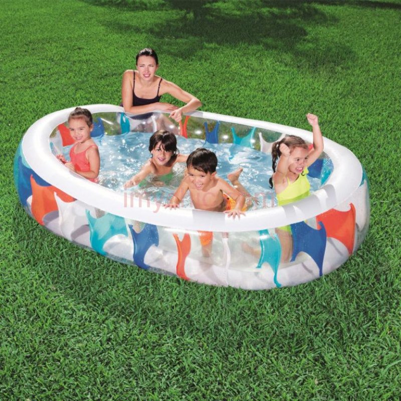 Piscine Elliptique Gonflable Familiale Bestway 54066