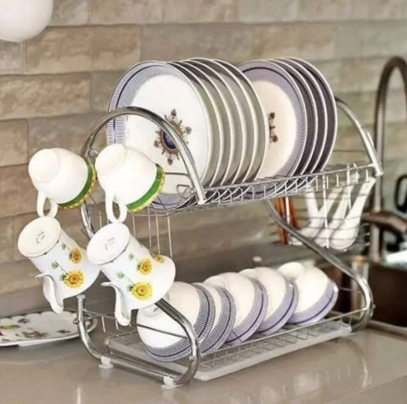 سلة الأواني8051 -LAYER DISH DRAINER