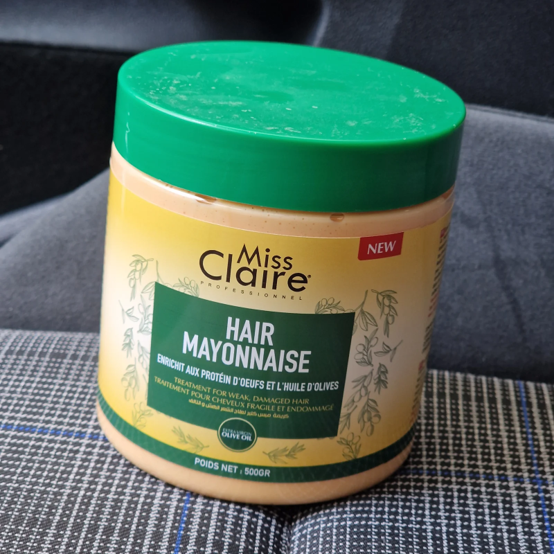 cream Hair Mayonnaise