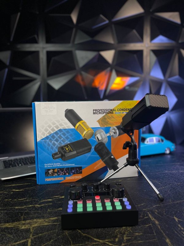 MICROPHONE + CARTE SON  P8 S 