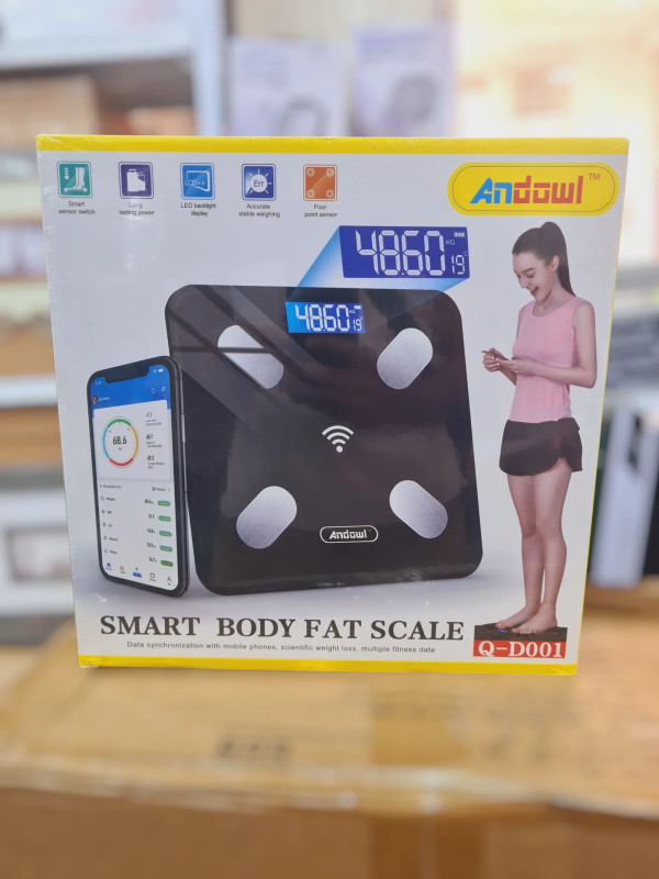 Pèse personne Andowl smart 180kg ميزان شخصي