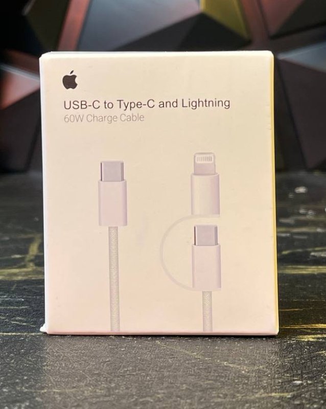 10 pièces cable iphone usb c to usb c and lightning