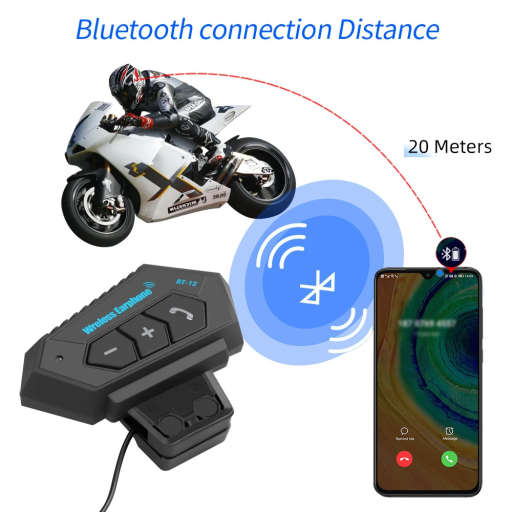 BLUETOOTH MOTO BT-12 