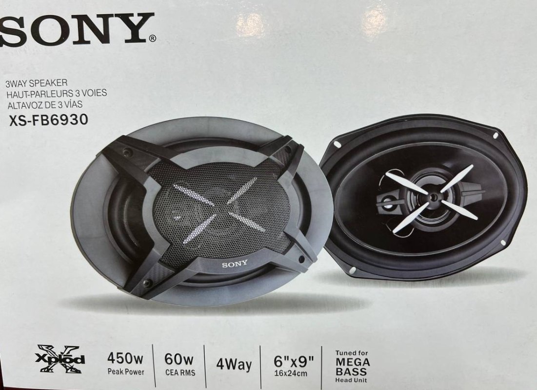 Haut-Prleur Ovale SONY 6"x9" XPLODE 450W