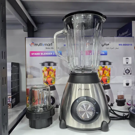 Blender 2en1 en verre 1.5L Multismart BD6015