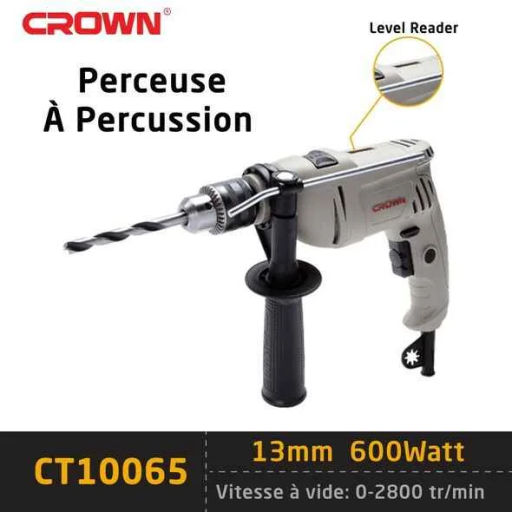 Perceuse Crown 600w CT 10065