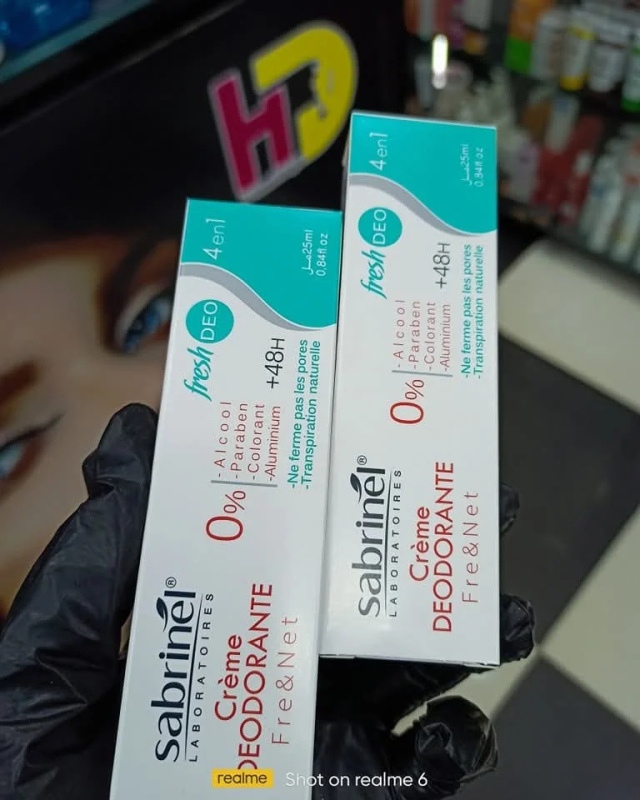 créme deodorant sabrinel vert